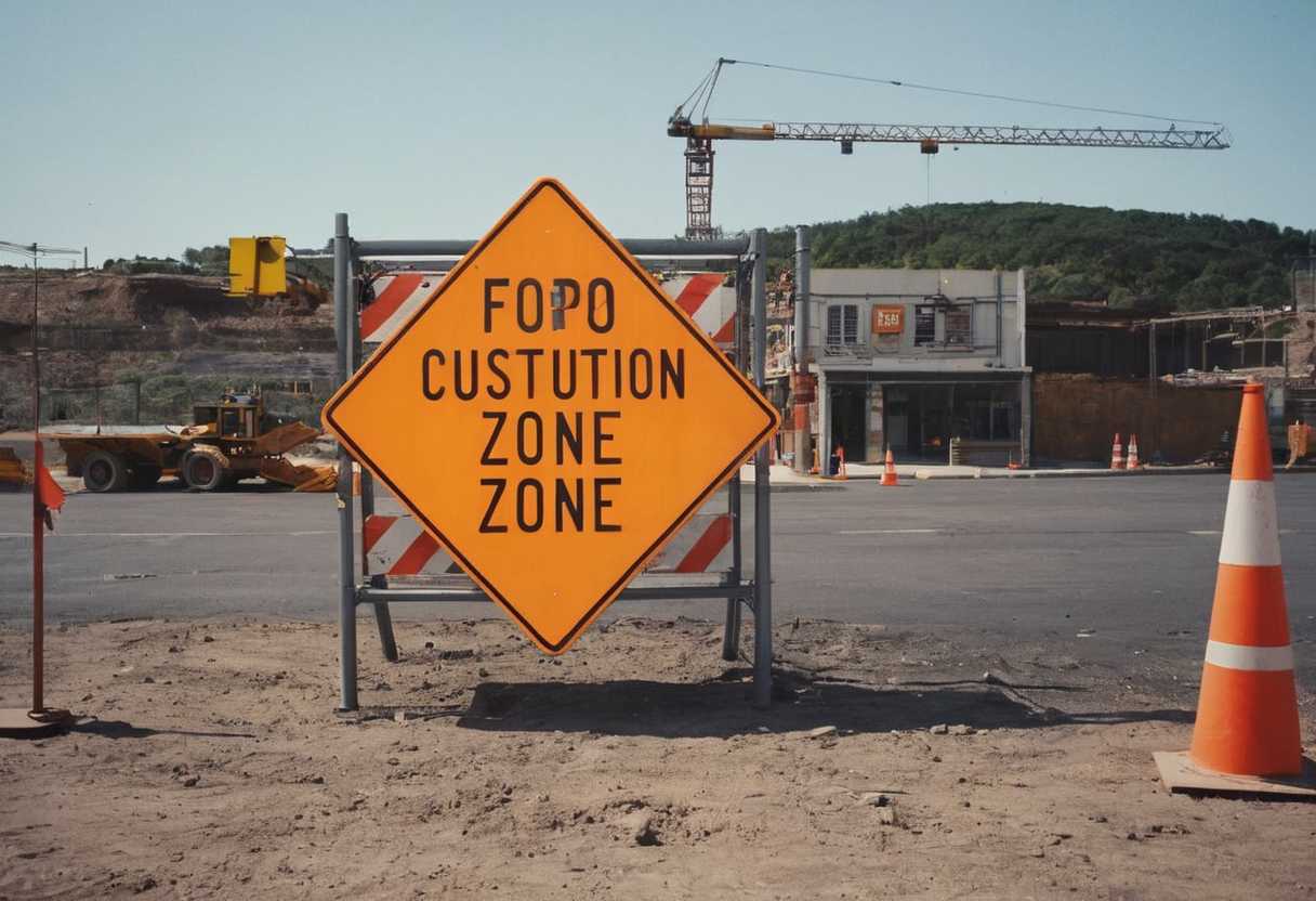 Personalisation des panneaux temporaires pour les zones de construction